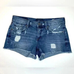 Lucky Brand Womens The Cut Off Denim Shorts Size 0/25